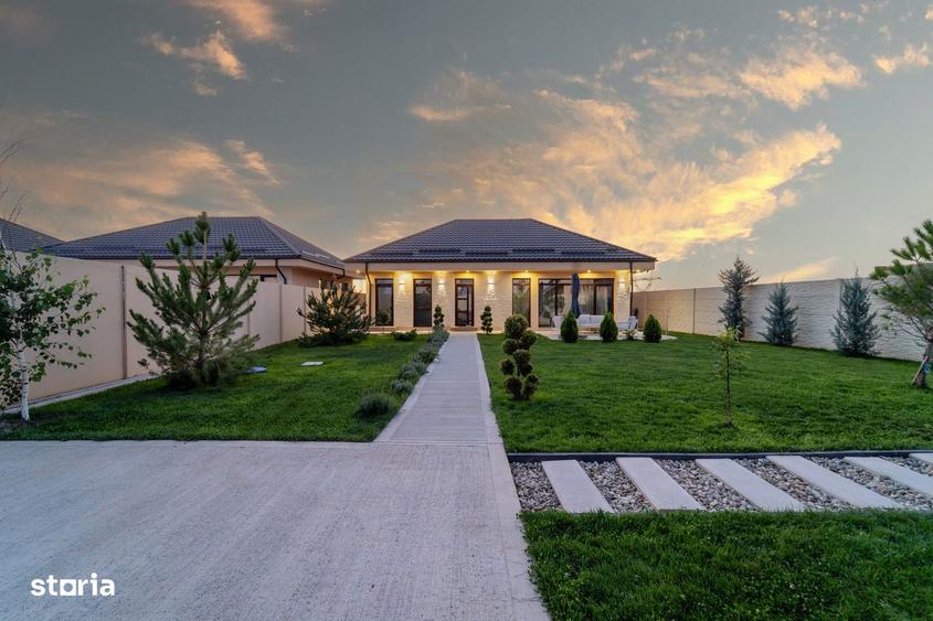 Casă cu 4 camere cu Teren 500 Mp în Domnești