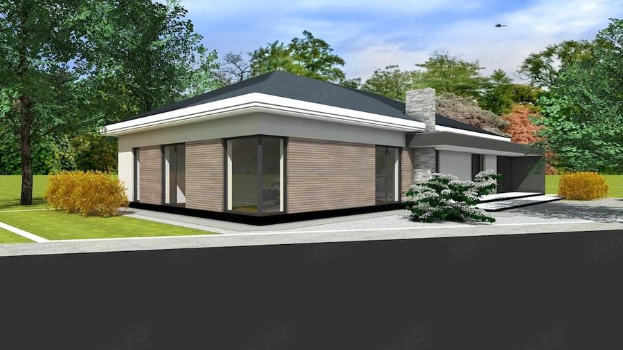 Vila construita la sol in Cartierul Atena cu teren generos - 3