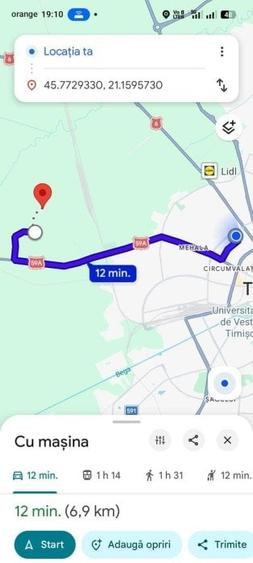 Teren cu front la centura Timisoarei - 2