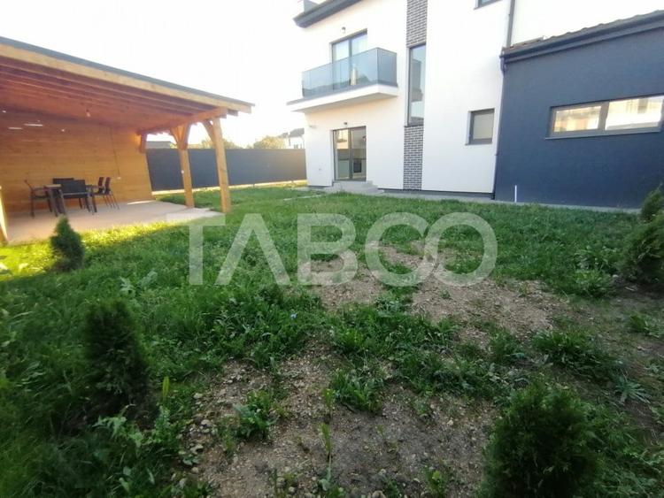 Casa moderna de inchiriat mobilata utilata cu garaj si curte Selimbar - 14