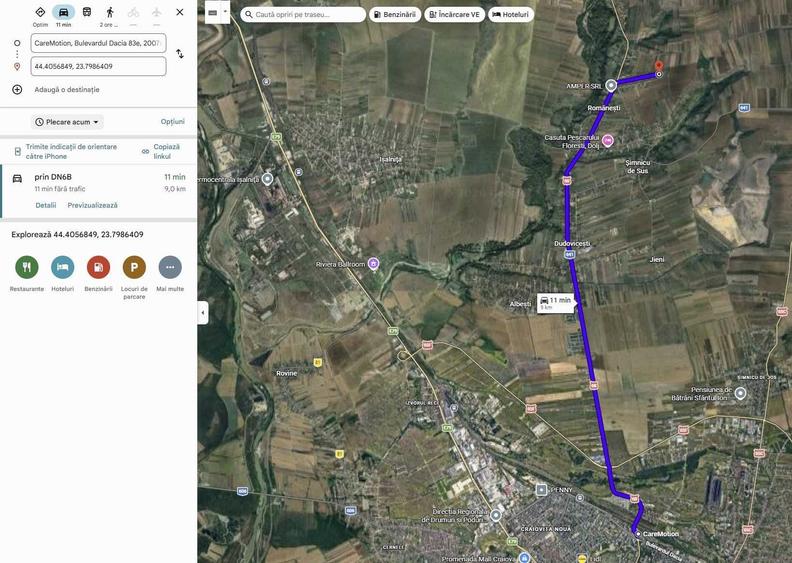 Vand teren intravilan 500mp Simnicu de Sus, sat Floresti - 7