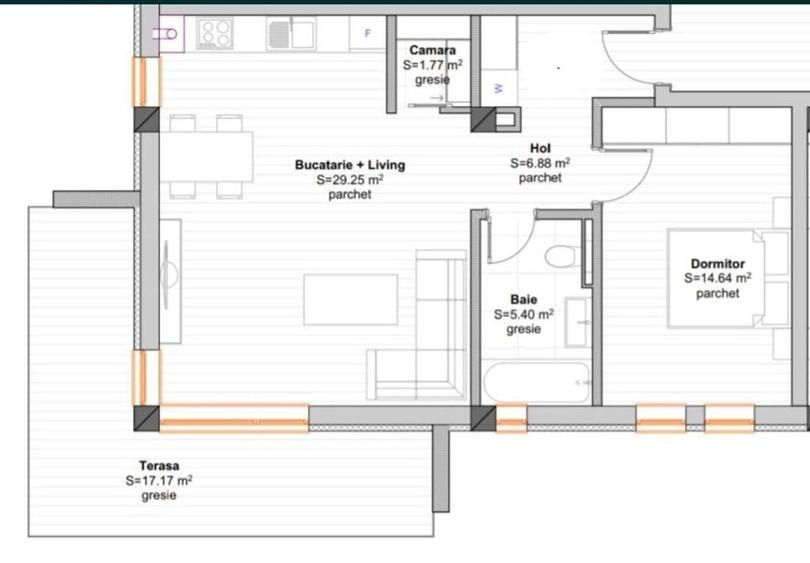 COMISION 0% | Apartament 2 Camere | 58 mp | Zona Giroc - 11
