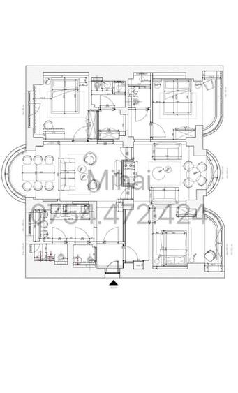 Apartament  arhitect 5 camere Piata Unirii - 16