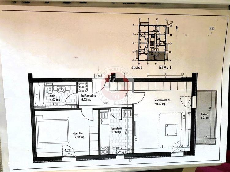 Nicolae Teclu | Apartament 2 camere | Decomandat | 55mp | B12936 - 8