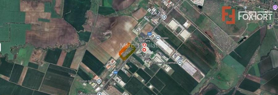 COMISION 0% Teren intravilan de inchiriat de 1952 mp - zona Giarmata