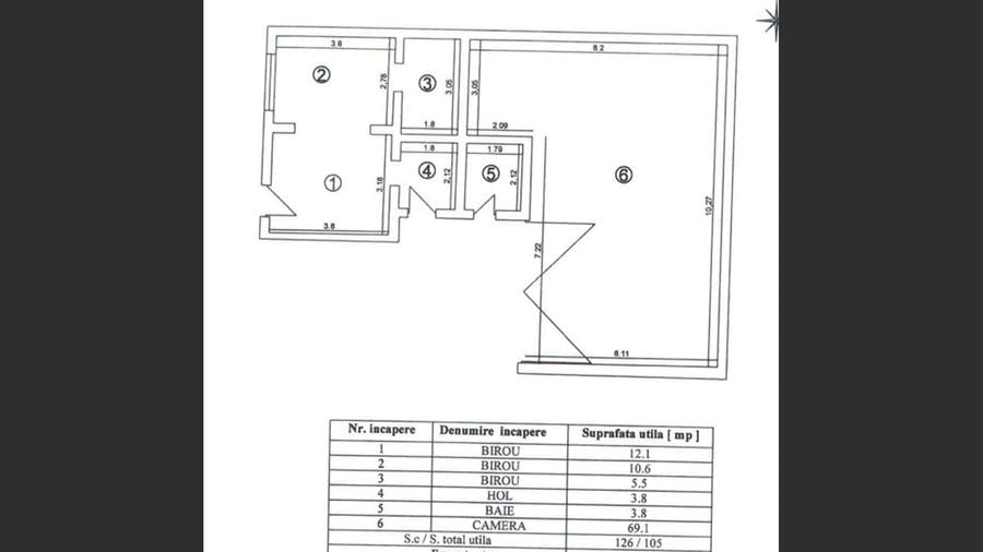 Spațiu comercial 105 mp + curte, zonă intens circulată - 5