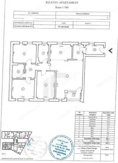 4 camere bloc nou, Zona Nerva Traian, Metrou Timpuri Noi