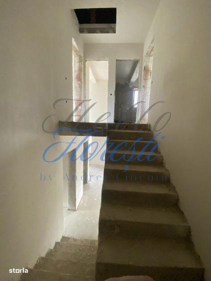 Casa cuplata, 160 mp utili, semifinisat, 2 parcari, zona Luna de Sus - 6