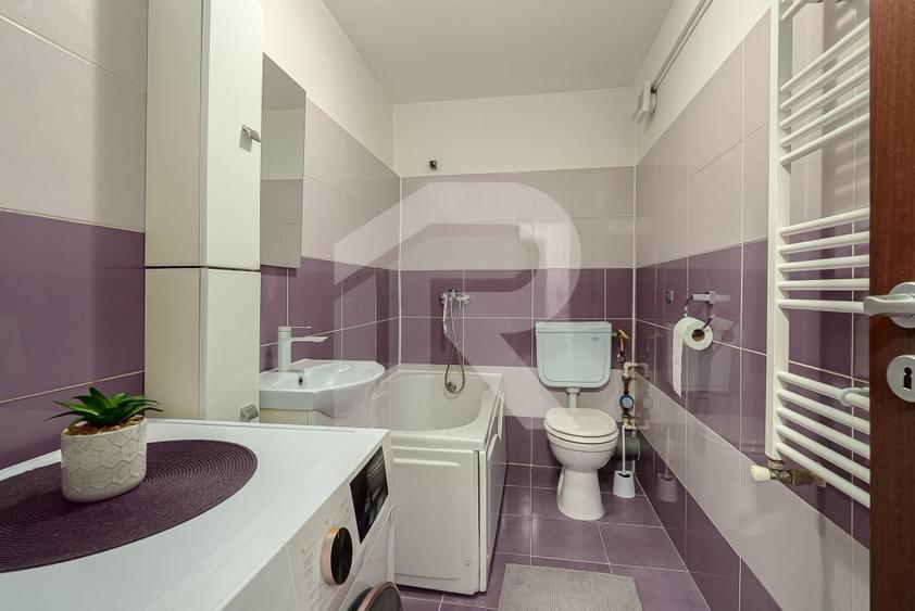 Garsoniera spatioasa 38 mp | Etaj 2/3 | Mobilata & utilata | Str. Valea Furcii - 10