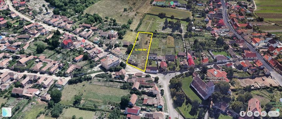 Teren intravilan intre case - 3.700 mp - Gusterita - Sibiu