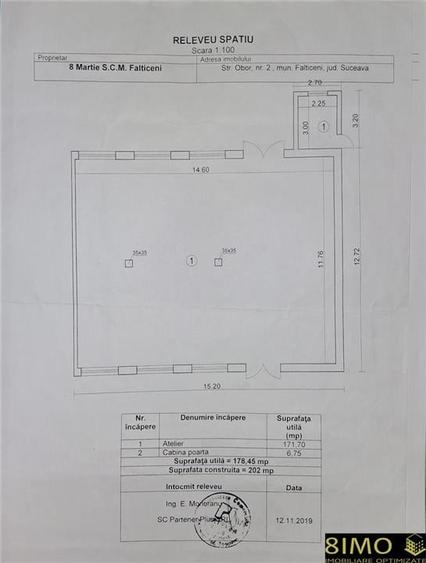 Hala de inchiriat - Central langa Penny, Falticeni - 7