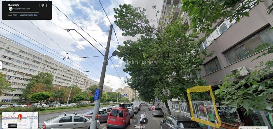 Iuliu Maniu 55, trafic auto+pietonal intens, stație STB+M în față, curent 380