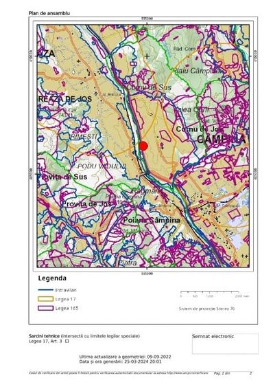 VAND TEREN INTRAVILAN  DN 1  CU PROIECT PENSIUNE - 6