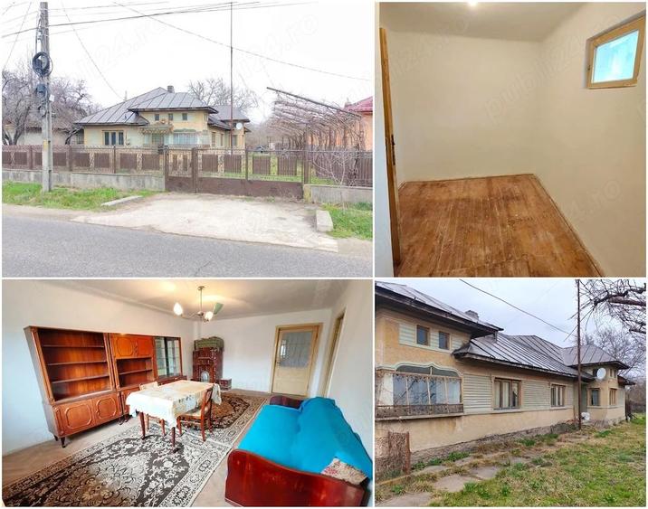 Casa + teren mare in Ghirdoveni, la ?oseaua principala - 1