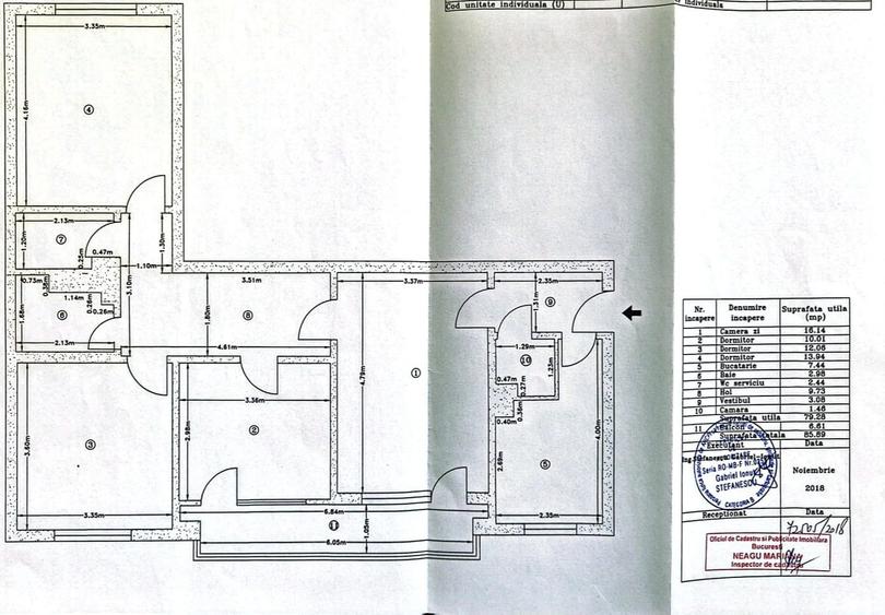 Apartament 4 camere | Etaj 2/4 | Bloc anvelopat | Zonă verde - 7