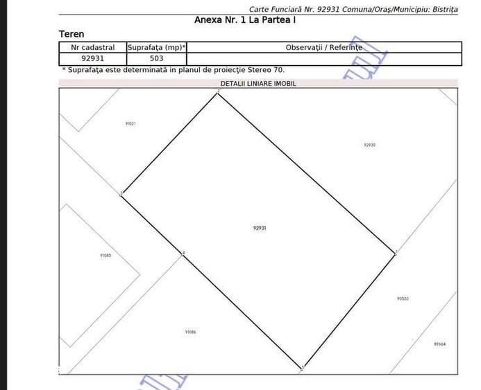 2 parcele Teren intravilan 2x 503mp de vanzare str Lacului - 1