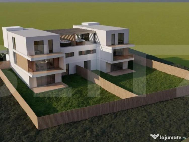 Teren cu autorizatie de constructie duplex, 1061 mp, zona Wo - 9