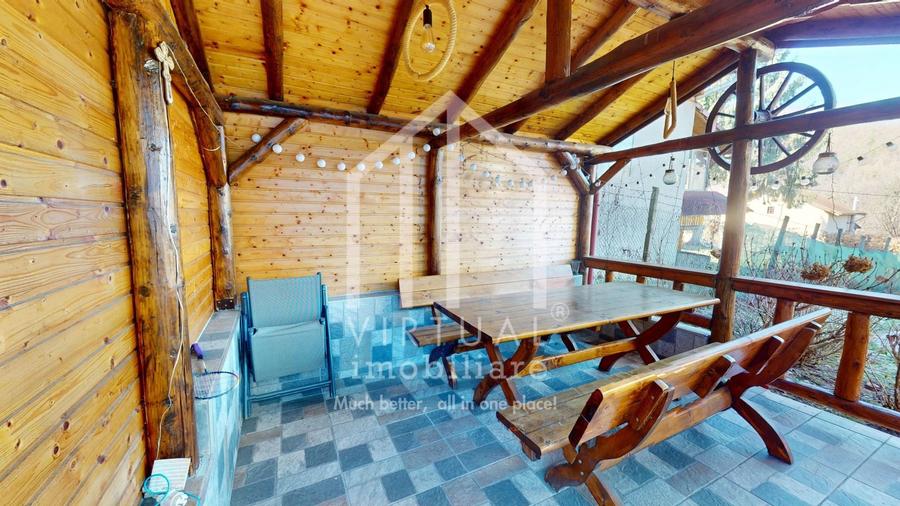 Casa de vacanta, 4 camere, 500mp teren, priveliste spre munti, Tocile - 19