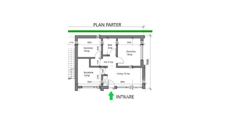 Casă cu 5 camere cu Teren 238 Mp în Central