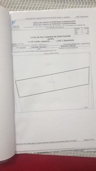 SUPER OCAZIE SE VINDE TEREN PARCELABIL 2000MP IN ZONA 1 DECEMBRIE IF 28 EURO/MP - 3
