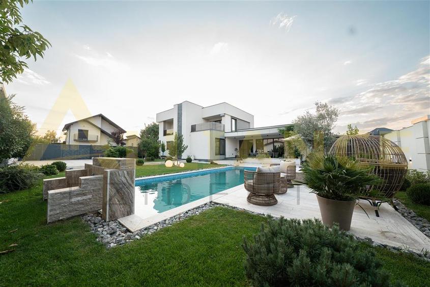 Vila Impresionanta cu Piscina Privata si Gradina de 850 mp in Comuna Berceni - 8