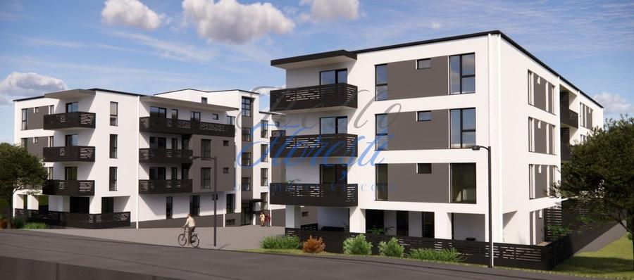 Apartament 2 camere cu terasa, semifinisat, 64 mp, zona Terra Gardens, Chinteni - 3
