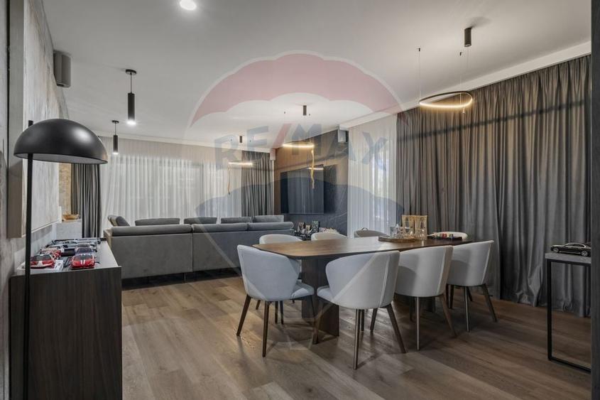 Vila individuala 4 camere 202 mp utili, Corbeanca, ansamblu cu piscina - 3