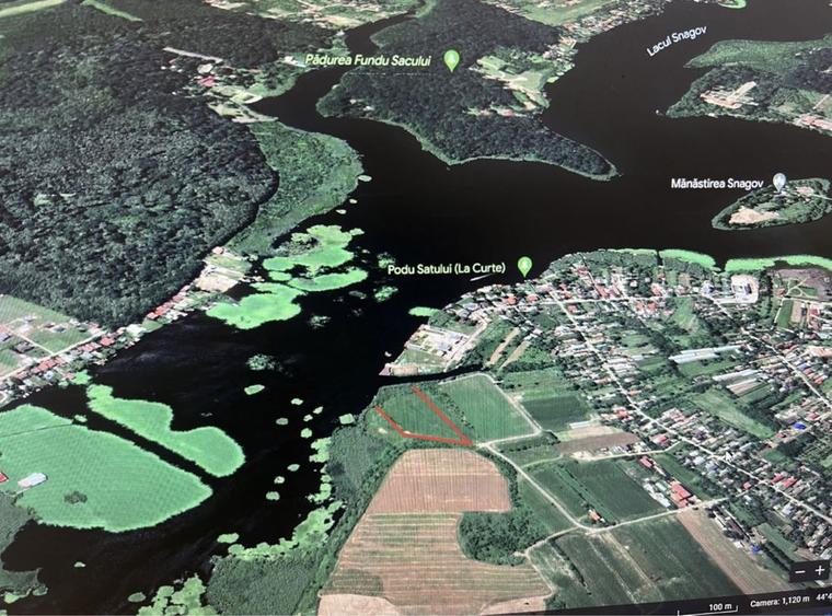 PROPRIETAR -Teren pe malul Lacului Snagov dech.40 Lac Urbanism POT 30 - 8