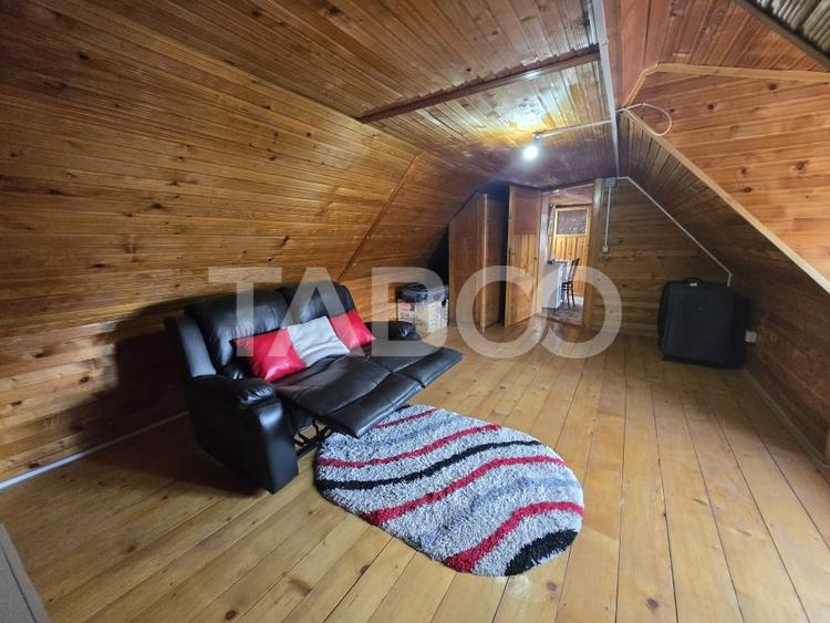 Casa individuala de vanzare 387mpu teren 624mp Sura Mica Sibiu - 11