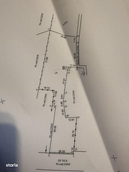 Teren intravilan cu lac 3900mp Cocorasti Colt Prahova - 6