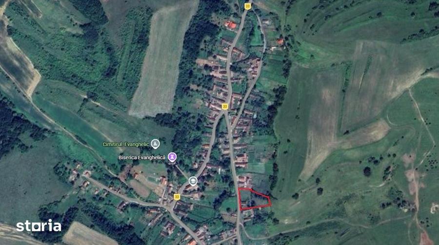 Teren de 1115 mp, în Bârghiș
