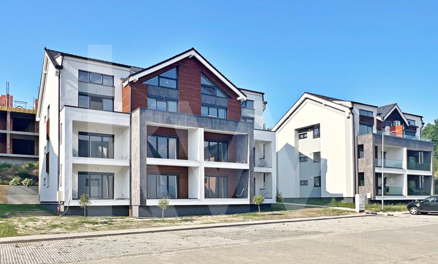 Apart. cu 2 cam. pe doua nivele, cu logie. Vila design modern in Cristian-Sibiu - 11