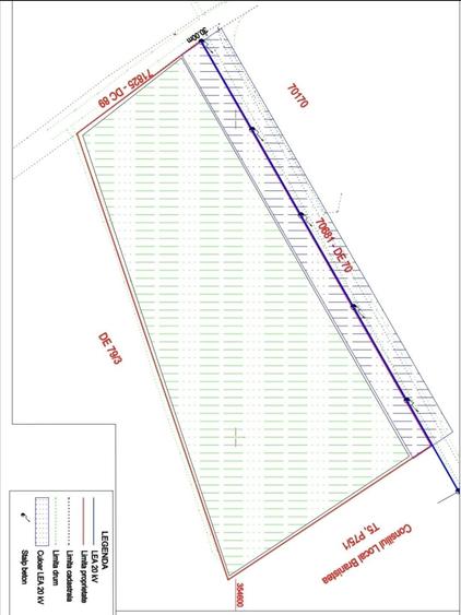 Intravilan 3,61ha pentru parc fotovotaic , poligon industrial ,etc - 6