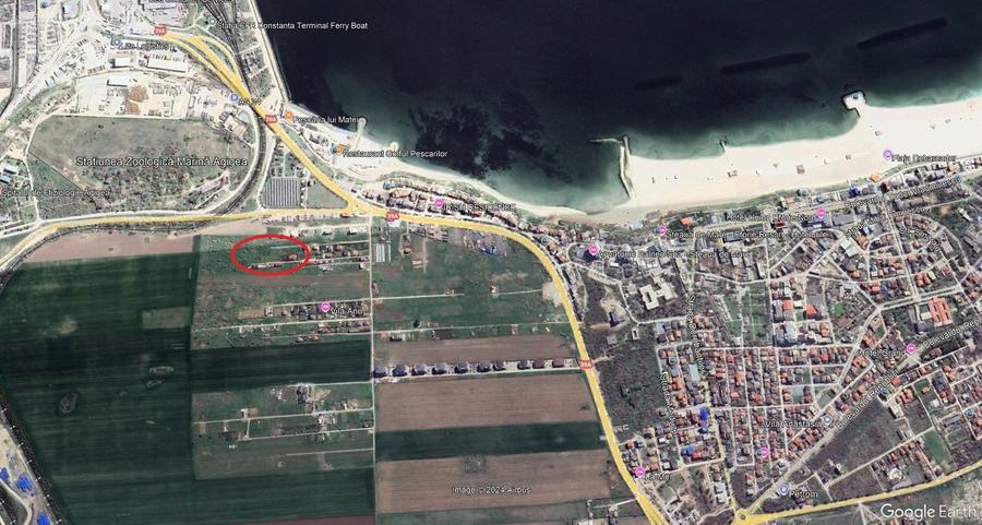 Teren de vanzare in Agigea zona Golful Pescarului cu PUZ - 1