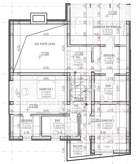 Manta Roșie, casă nouă în stil cubic,  priveliște deosebită spre oraș - 23