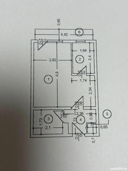 Popietar,Garsoniera,Petre Ispirescu CaleaRahovei - 5