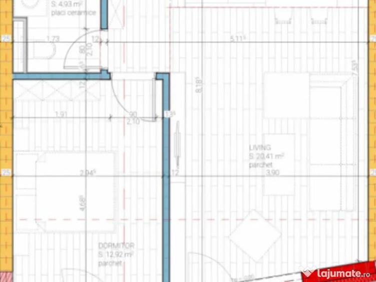 BLOC PREMIUM ! Vanzare apartament 2 camere - pre? imbatabi - 1