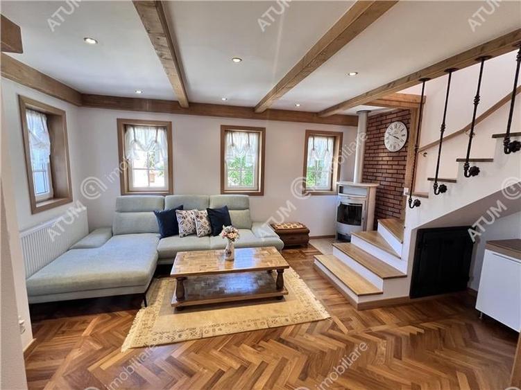 Casa individuala cu 3 camere 2 bai si teren 172 mp situata in Sibiel - 1