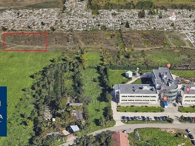 Teren intravilan situat în cartierul Gradiște Arad, usor accesibil - 3