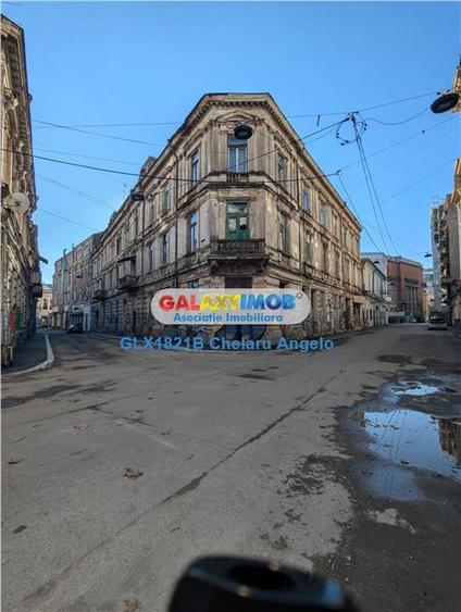 Centru Istoric-Lipscani imobil S+P+2, Supr.utila 2725mp,teren 1015 mp, - 2