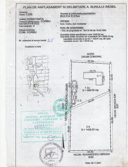 Teren Corbu CT 2400mp