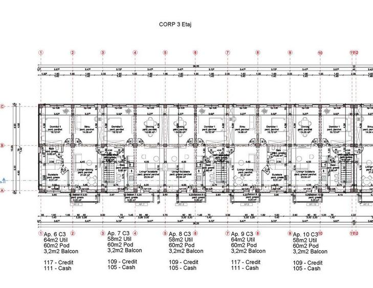 Apartament 3 camere direct de la dezvoltator - 8