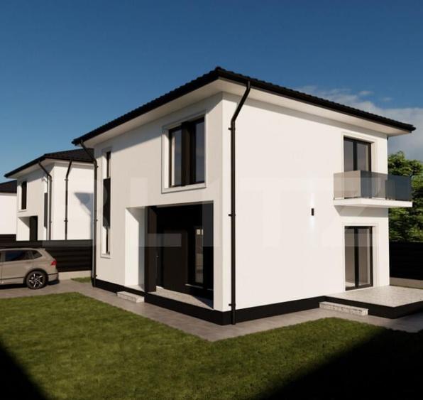 Casa moderna , materiale premium ,150 mp construiti , zona - 4