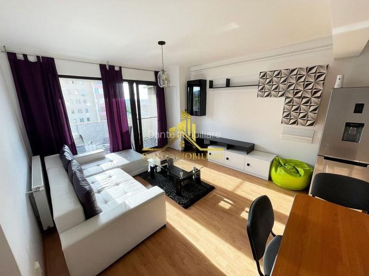 2 camere, mobilat modern, bloc nou, parcare, balcon, Calea Turzii