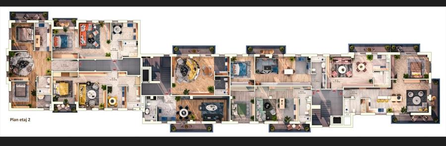 Ansamblu Rezidential cu Ap de 1, 2 si 3 camere, Dorobantilor - 3