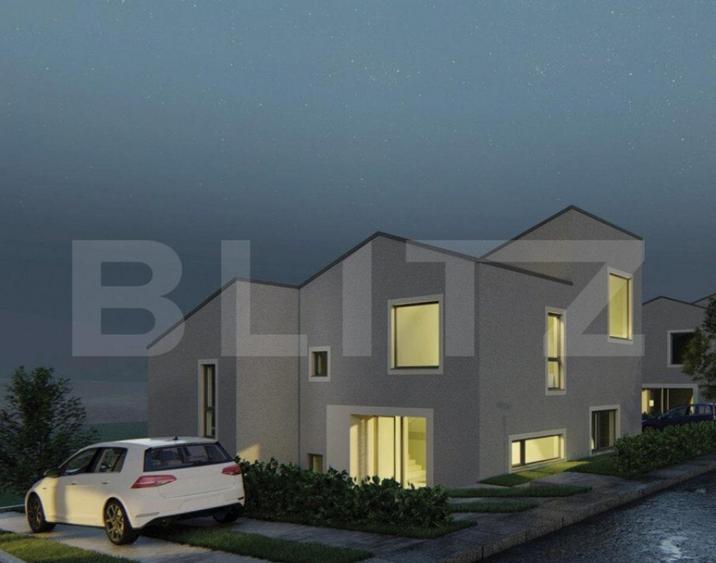 Exclusiv! Casa cuplata,114 mp utili, 250 mp teren, panorama, - 14