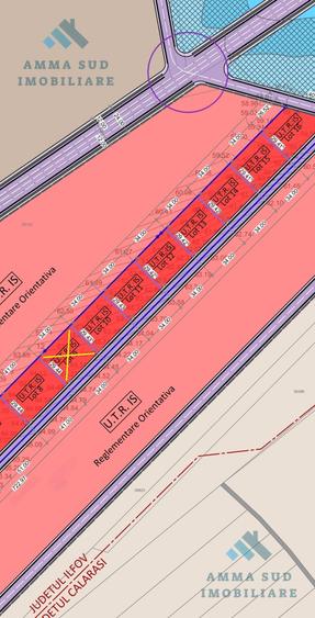 Teren Construcții intravilan de 1000 mp, în Glina