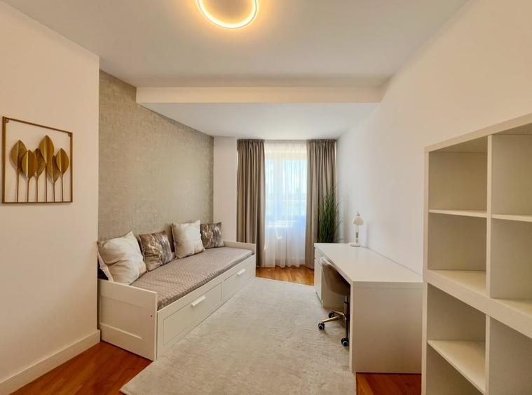 Apartament cu 3 camere decomandat, mobilat în Herăstrău