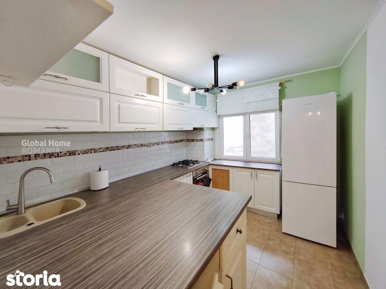 Apartament cu 3 camere, mobilat în Romană
