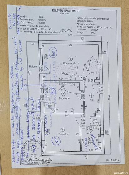 Ciuperca Apartament 2 camere transformat in 3 camere renovat PREMIUM - 1
